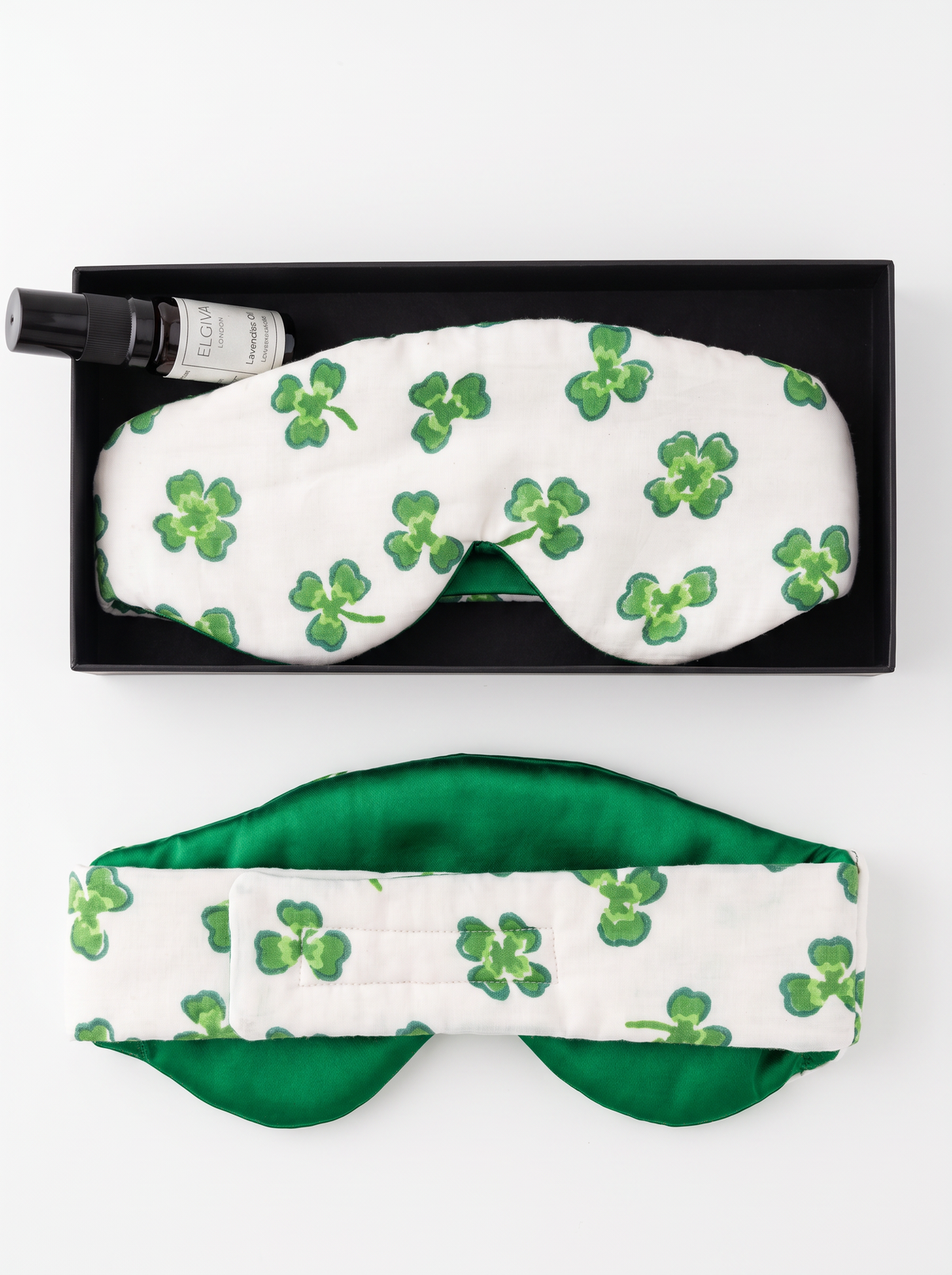 The Elgiva Silk Sleep Mask (Clover)