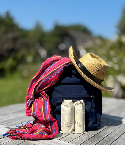 Natural Calico Elgiva Gift Sleeve