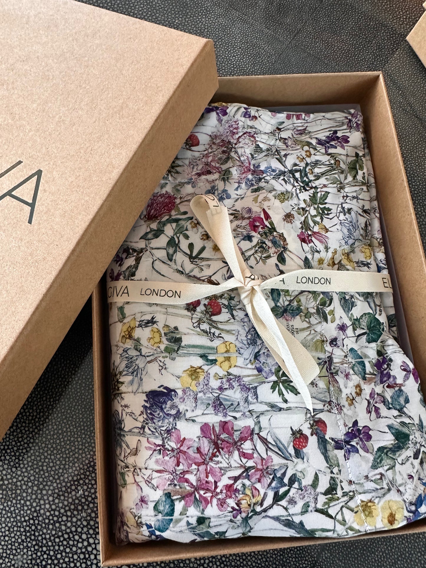 Bramble Liberty Boxed Elgiva Lavender Sachets for Drawers, Hangers, Pillows, Suitcases
